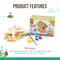 Build A Bird Bungalow - DIY Kid Art Craft Outdoor Birdhouse Kit, House Painting Kit for Kids, Hardware Glue Included- 4 Paints, 1 Brush, 7 Wooden Pcs, Chain For Tree Hanging Age 5+